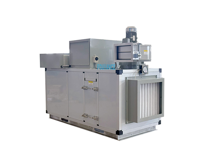 3000CMH vollautomatischer PLC-Steuerung Industrieller Trocknungsrotor-Entfeuchter mit HMI